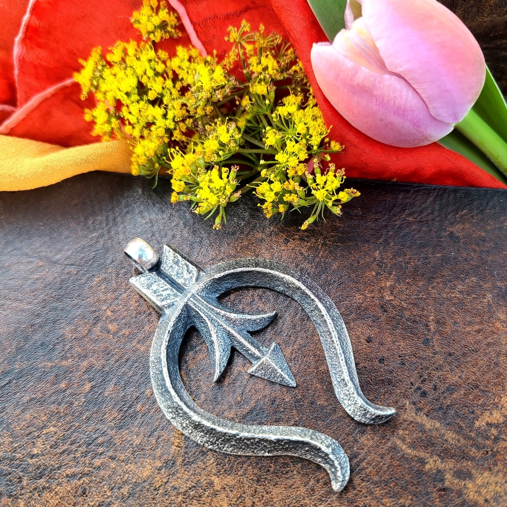 Beautiful unique squashblossom pendant
